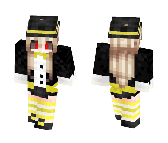 NIghtmare Girl - Girl Minecraft Skins - image 1