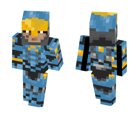 Pharah Overwatch - Female Minecraft Skins - image 1
