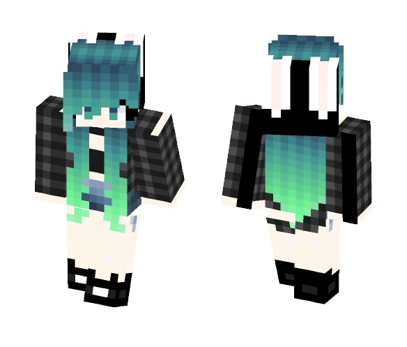 Jade_Darkness (Emo) - Female Minecraft Skins - image 1