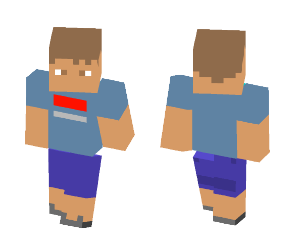 Download Free Bentley Skin for Minecraft image 1 Bentley - Male Minecraft Skins - image 1