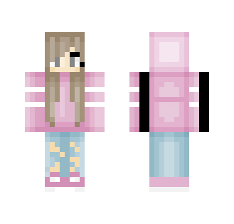 Pink Hoodie Girl
