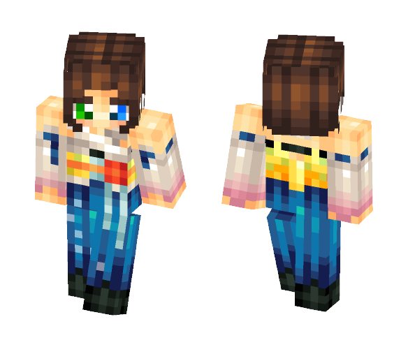 Yuna [Final Fantasy X] - Female Minecraft Skins - image 1