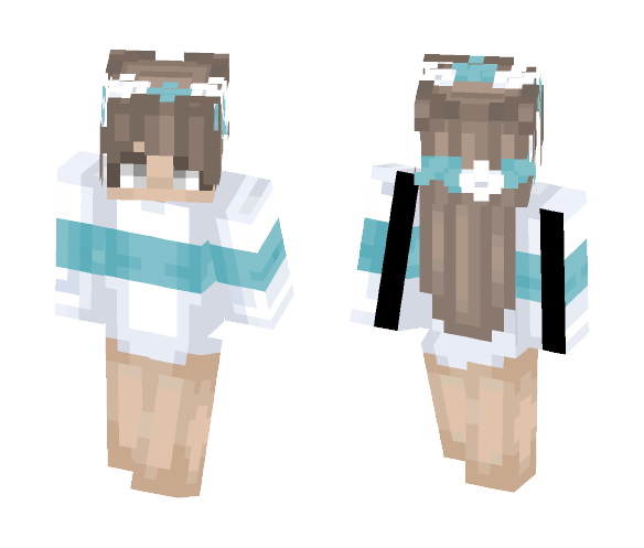 ~Flower Crown~ ^-^ - Flower Crown Minecraft Skins - image 1