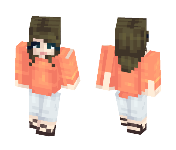 Download Free Happy (late) birthday to me Skin for Minecraft image 1 Happy (late) birthday to me - Female Minecraft Skins - image 1
