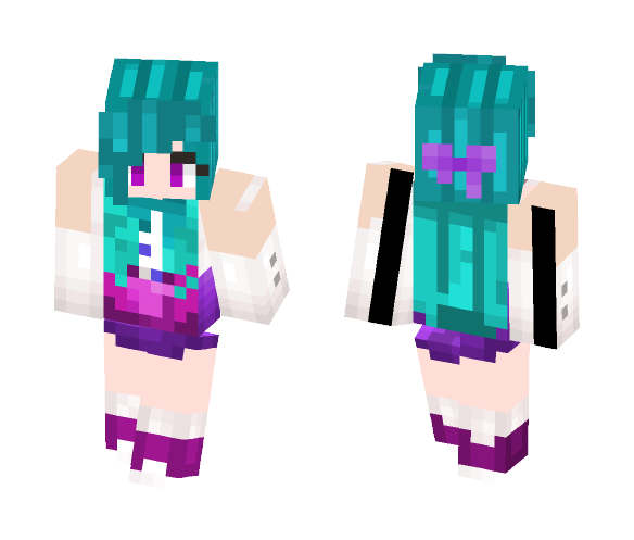 Hello first skin - Female Minecraft Skins - image 1