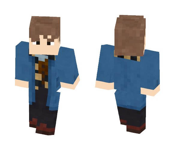 Newt Scamander - Fantastic Beasts - Male Minecraft Skins - image 1