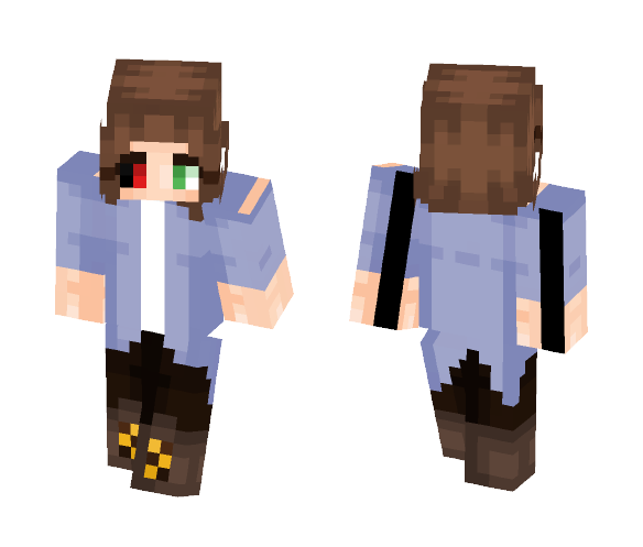 For Bacon - Female Minecraft Skins - image 1
