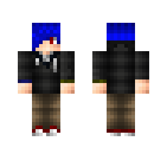 Blue Haired Male