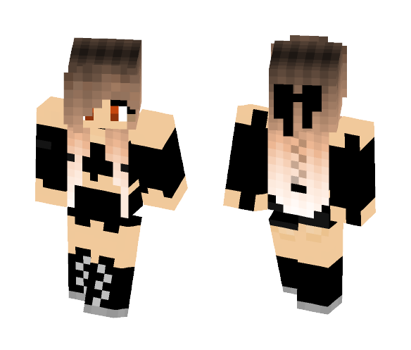 Blond Emo - Female Minecraft Skins - image 1
