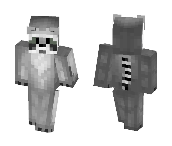 Raccoon - Interchangeable Minecraft Skins - image 1