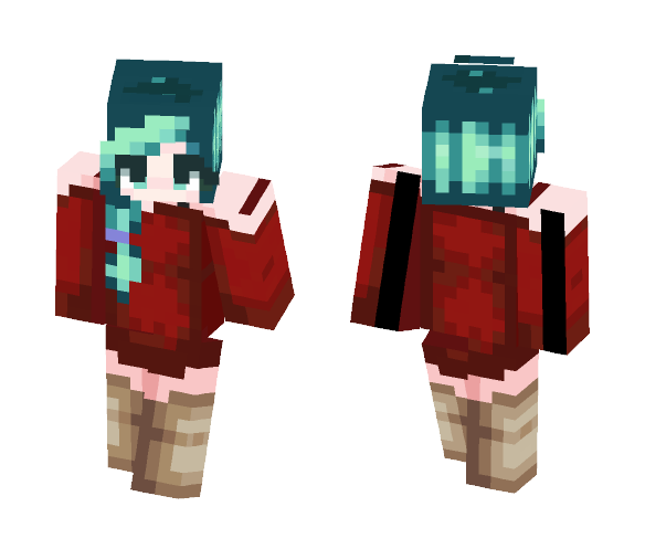 Download Free i m p r o v i n q | m a r i Skin for Minecraft image 1 i m p r o v i n q | m a r i - Female Minecraft Skins - image 1