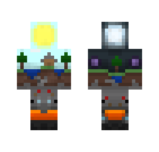 Minecraft Day and Night Skin
