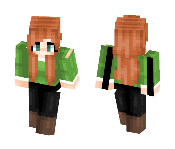 Human // bagged milk - Female Minecraft Skins - image 1