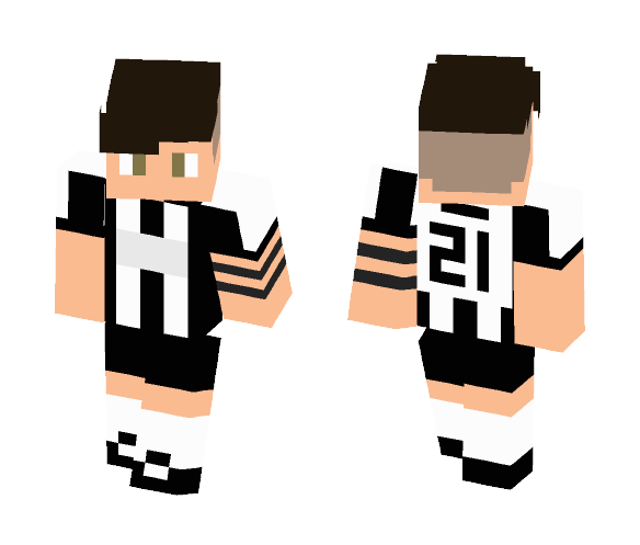 Paulo Dybala #21 - Male Minecraft Skins - image 1