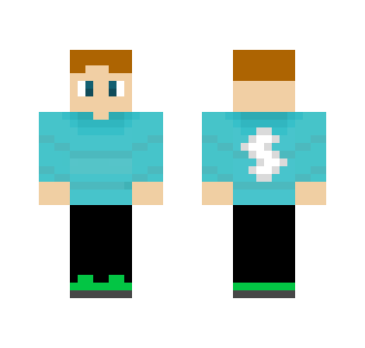 Blue Shirt Man