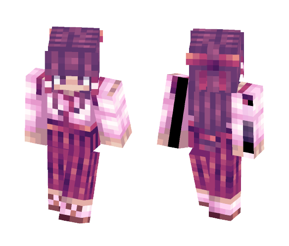 Reimu Hakurei (PC-98 ver.) - Female Minecraft Skins - image 1