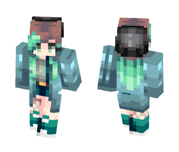 Feel the Ocean Flow - Female Minecraft Skins - image 1