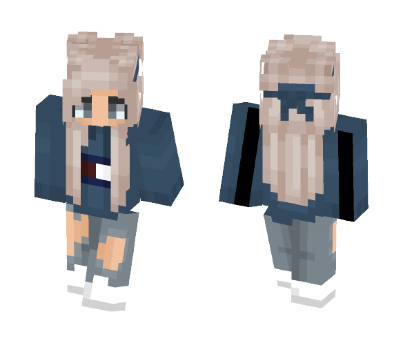 Ocean blue breeze - Female Minecraft Skins - image 1