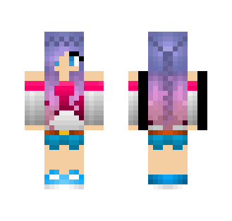 Cute purple-ish Girl