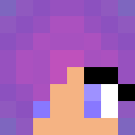 Download Free cute girl with purple hair Skin for Minecraft image 3 cute girl with purple hair - Color Haired Girls Minecraft Skins - image 3