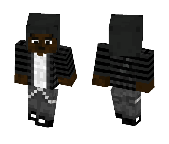 A boogie wit da hoodie - Male Minecraft Skins - image 1