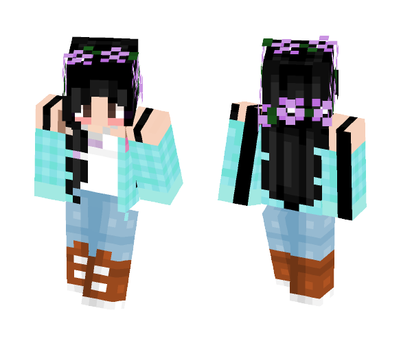 Flannal of TRUTH ~CandyBunny2o2 - Female Minecraft Skins - image 1