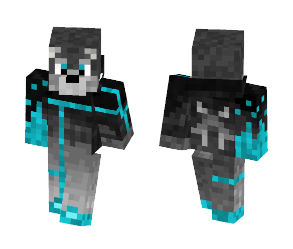 Wolf Asiimov - Male Minecraft Skins - image 1