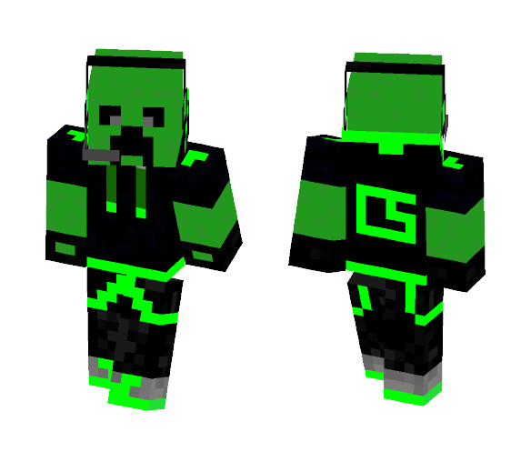 Real New CreeperSlay3rGaming Skin - Male Minecraft Skins - image 1