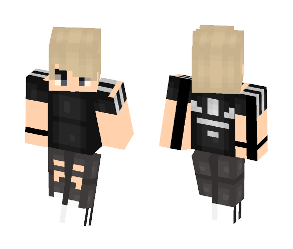 Boy With Adidas Shirt - Boy Minecraft Skins - image 1