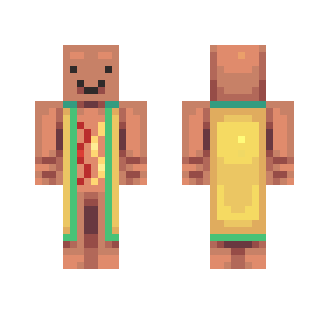 dancing hotdog