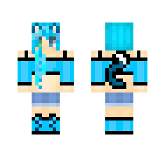 Blue Neko Girl