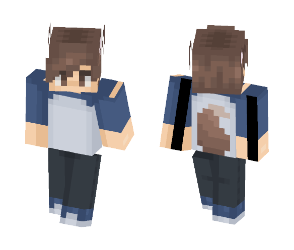 Wolf Boy - Boy Minecraft Skins - image 1