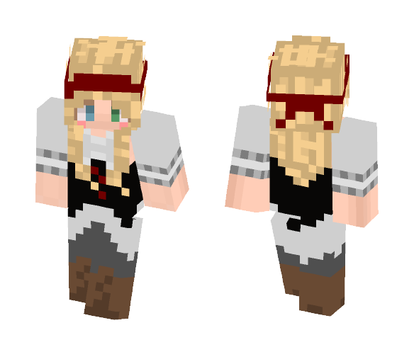 Pirate Girl - Girl Minecraft Skins - image 1
