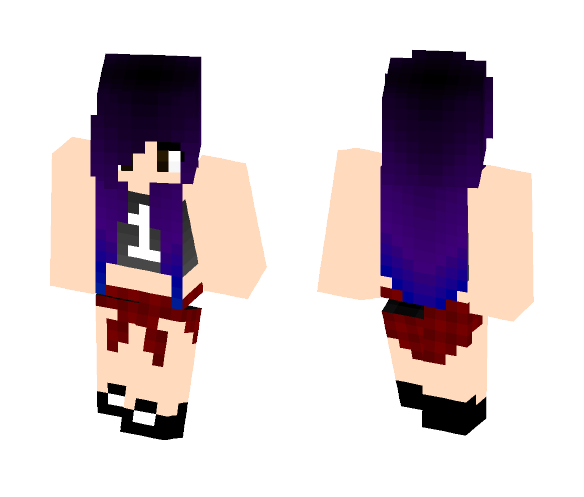 Download Free tomboy girl Skin for Minecraft image 1 tomboy girl - Girl Minecraft Skins - image 1