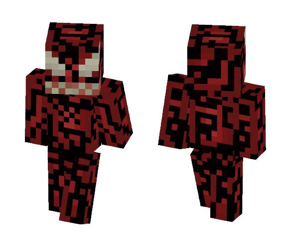 Carnage - Male Minecraft Skins - image 1