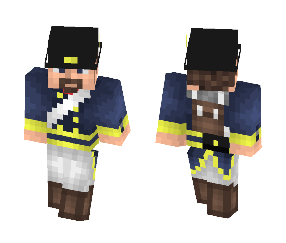 Swedish Fusilier - Napoleonic Wars - Male Minecraft Skins - image 1