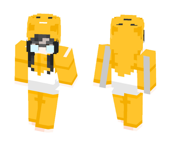 Gudetama Onesie (REQUESTED) - Female Minecraft Skins - image 1