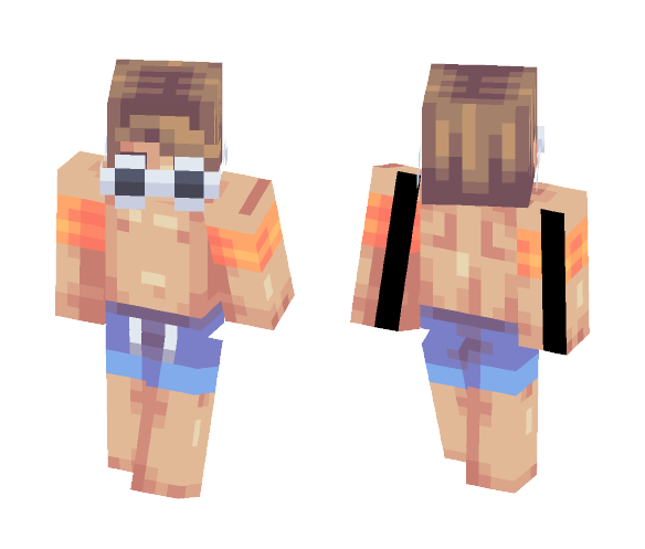 Boy in Summer - Boy Minecraft Skins - image 1