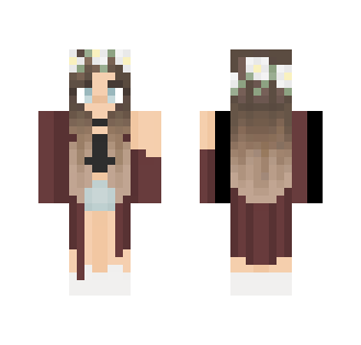 Cute girl with a tank top on - Cute Girls Minecraft Skins - image 2