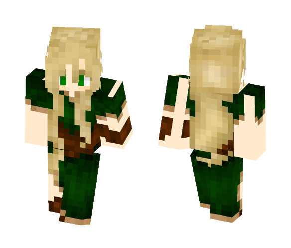 [RP] Alena Médieval Dress - Female Minecraft Skins - image 1