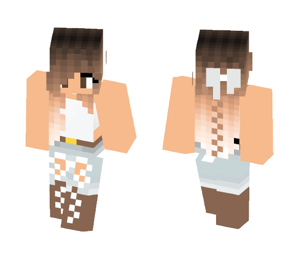 Cute Farm Girl - Cute Girls Minecraft Skins - image 1