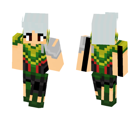 Warrior Girl - Girl Minecraft Skins - image 1