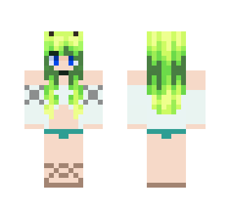 Wood Elf Girl - Girl Minecraft Skins - image 2