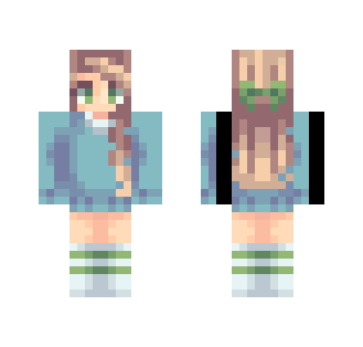 Girl in Aqua