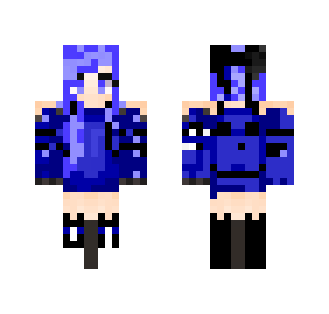 Blue girl