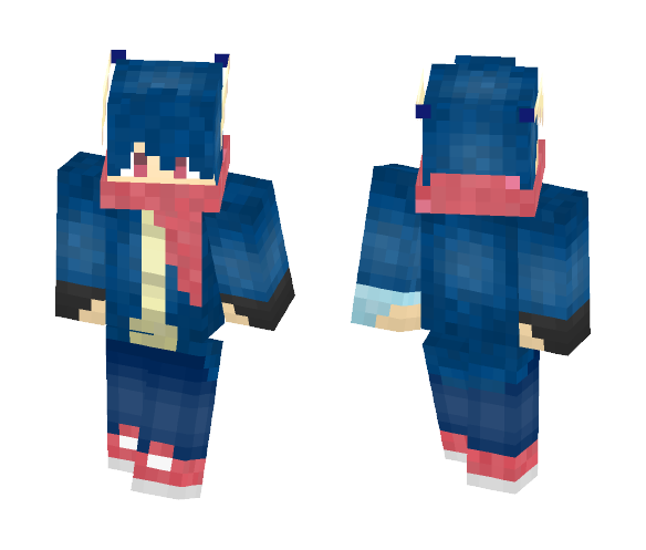 Greninja Guy - Male Minecraft Skins - image 1