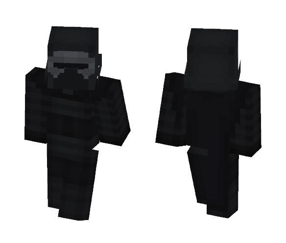 Kylo Ren (SW: The Last Jedi) - Male Minecraft Skins - image 1