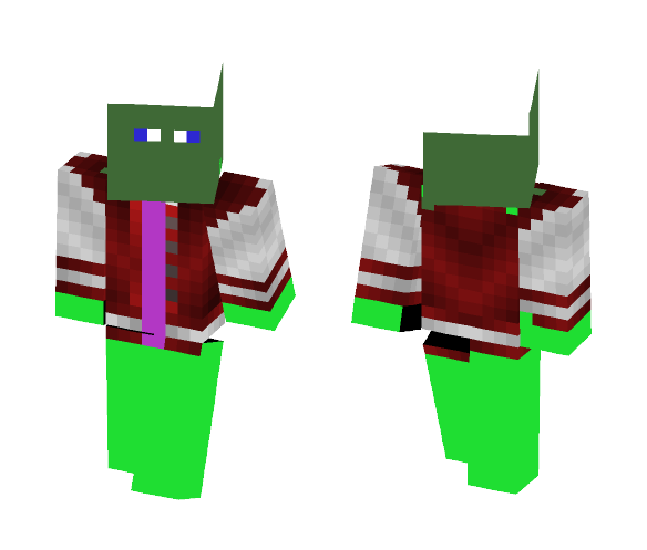 Zombi Minecraft in Beta format - Male Minecraft Skins - image 1