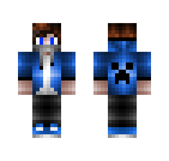 Blue Creeper Hoodie Teen