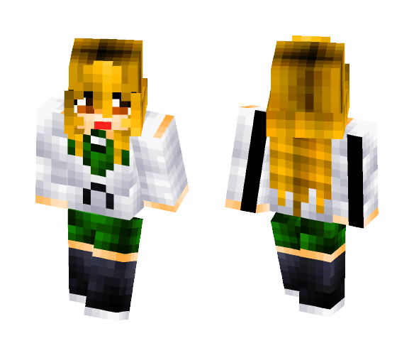 Download Free Rei Miyamoto-Highschool of the dead Skin for Minecraft image 1 Rei Miyamoto-Highschool of the dead - Female Minecraft Skins - image 1